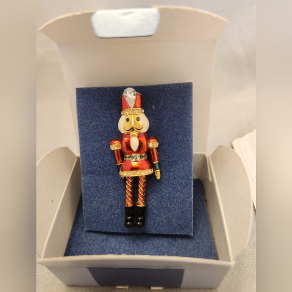 Avon Colorful Nutcracker Brooch - Picture 1 of 4